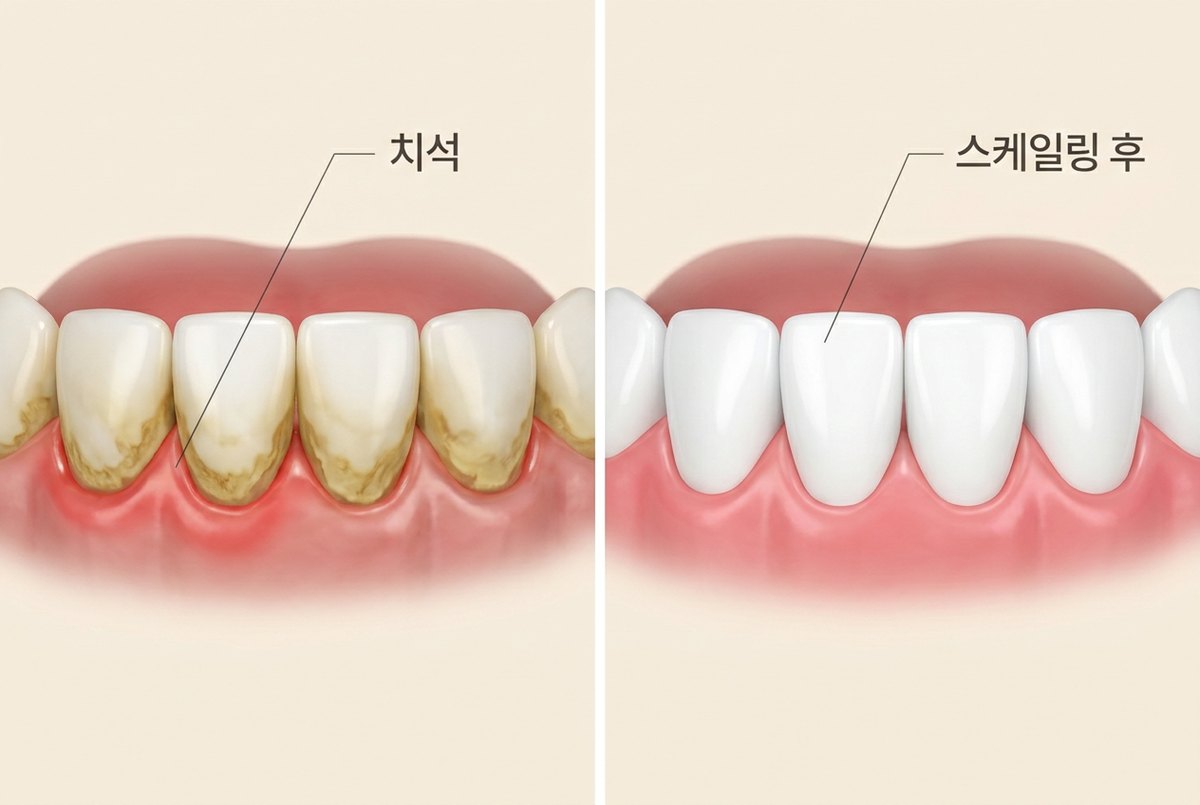 원데이 치아미백 전 스케일링을 먼저 받아야 하는 이유 삽화 1